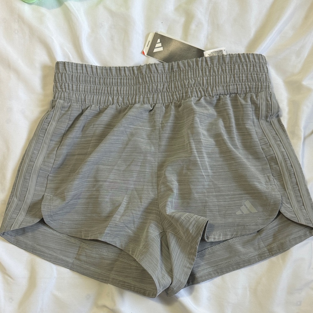 Adidas Women's Athletic Gray Shorts